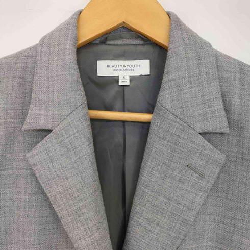 ビューティーアンドユースユナイテッドアローズ BEAUTY & YOUTH UNITED ARROWS 21aw ツイルテーラード ジャケット レディース JPN:S